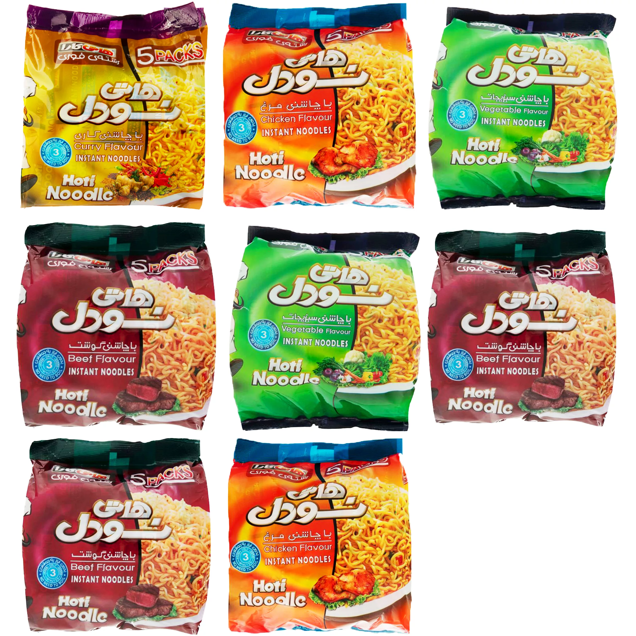 نودل میکس هاتی کارا بسته 40 عددی نودل میکس هاتی کارا بسته 40 عددی