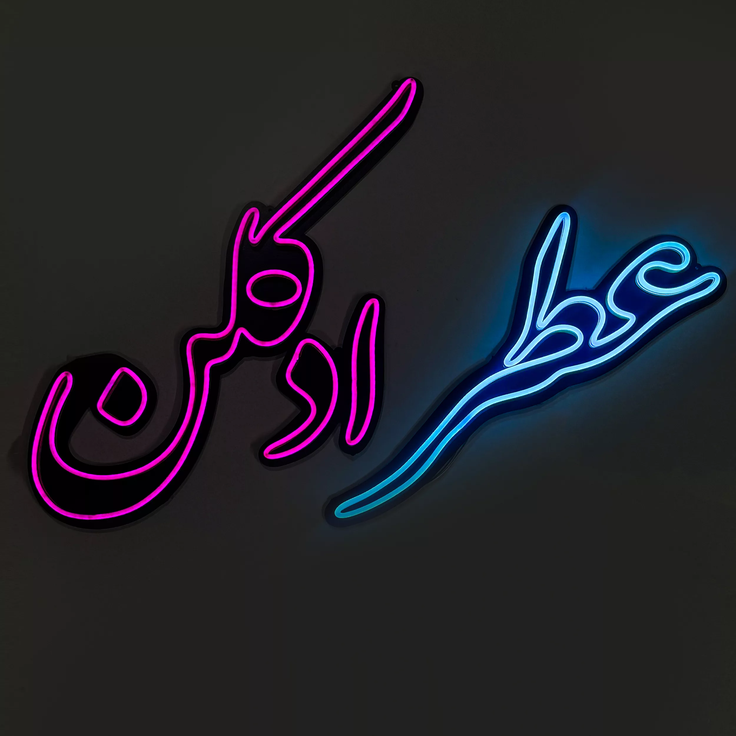چراغ نئونی مدل عطر و ادکلن