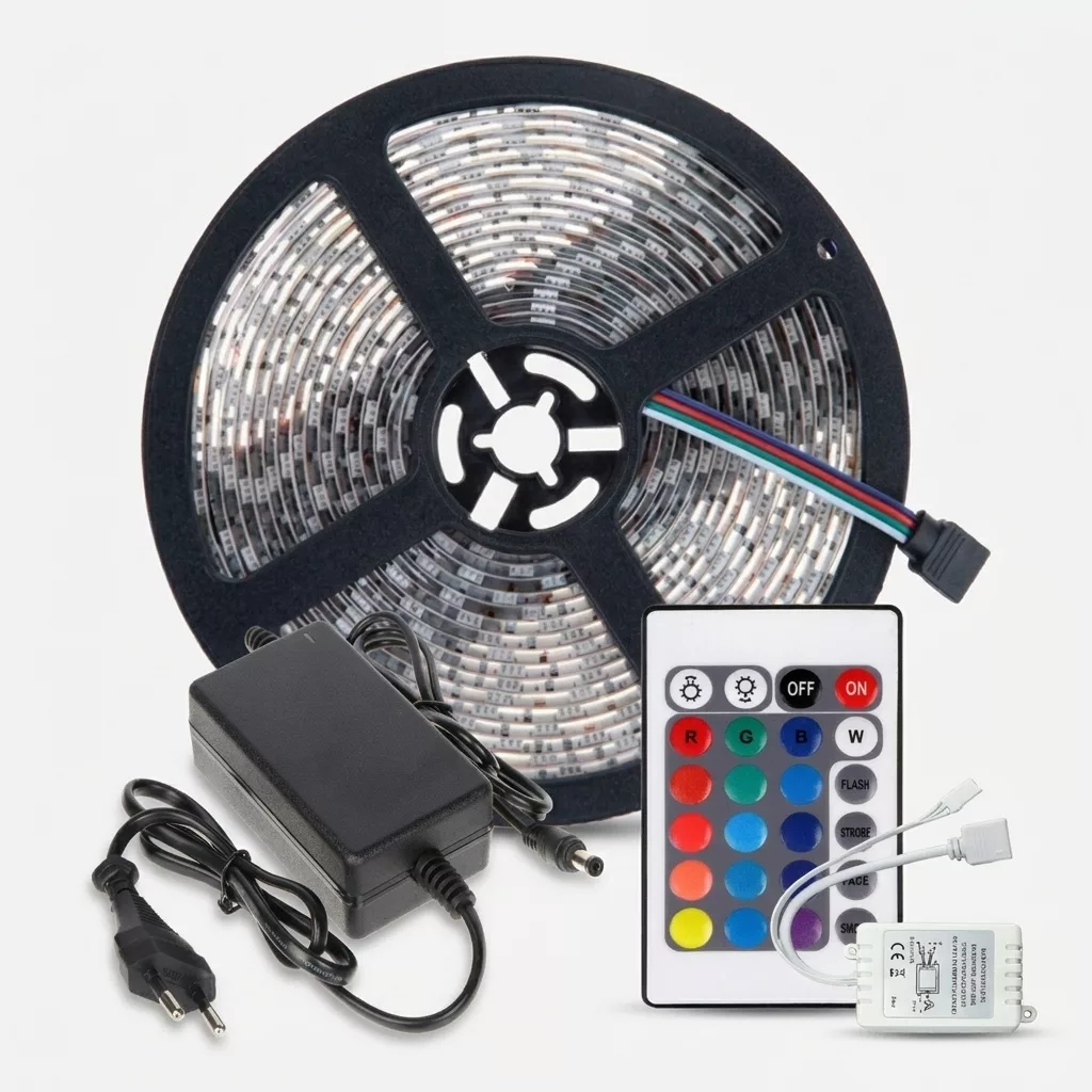 ریسه ال ای دی مدل RGB کد 05 طول پنچ متر