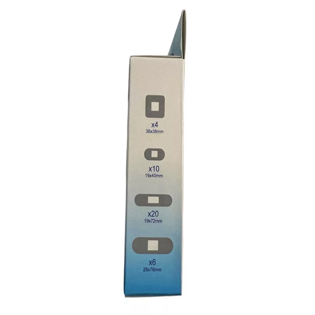 چسب زخم اسمایل پلاس مدل WASHPROOF MIX کد 6303 بسته 40 عددی