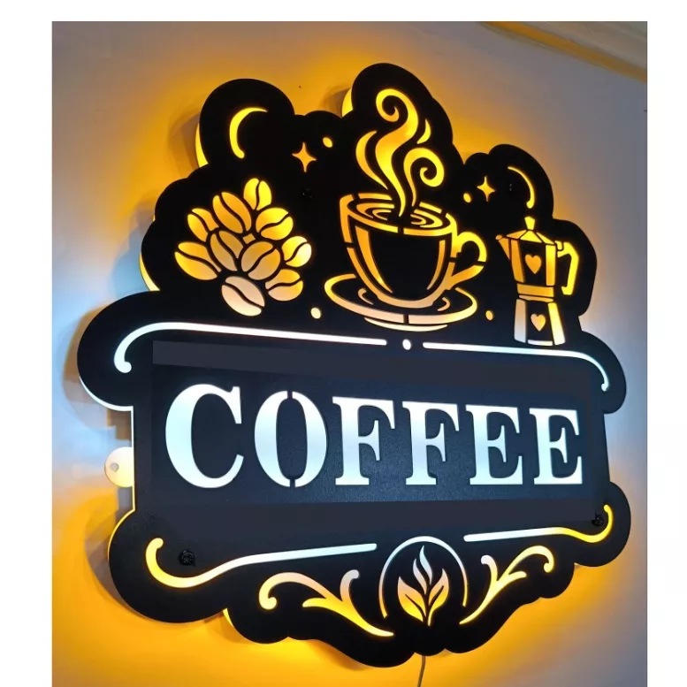 تابلو دیواری طرح cafe