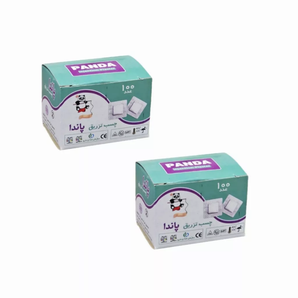 چسب تزریق پاندا مدل M02 دو بسته 100 عددی