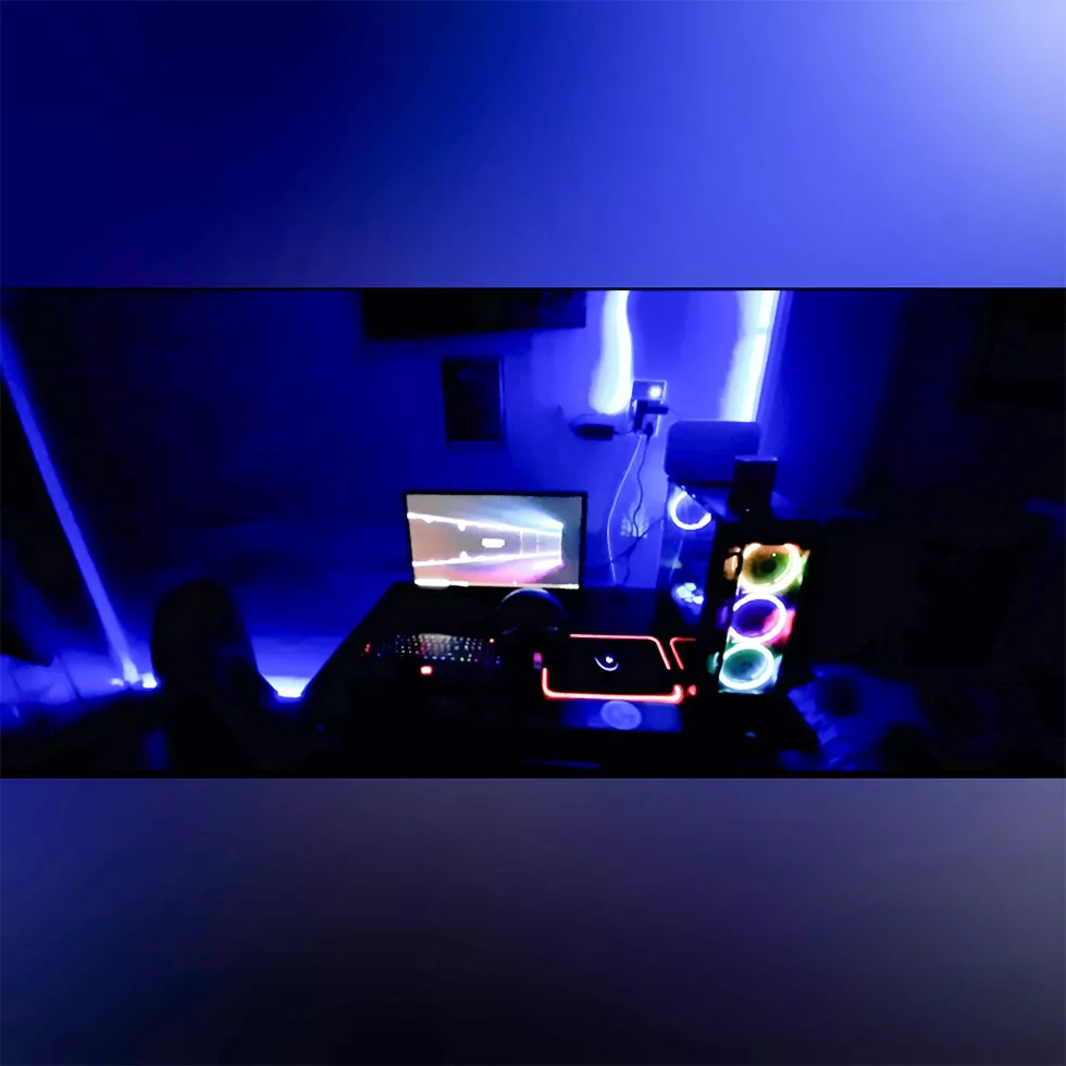 ریسه ال ای دی مدل  شلنگی RGB طول 3 متر به همراه ریموت
