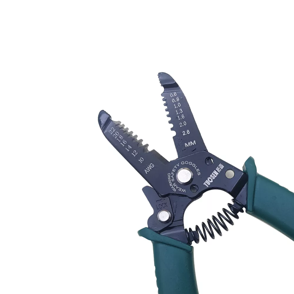 انبر سیم لخت کن توسن مدل T-11390 سایز 6 اینچ
