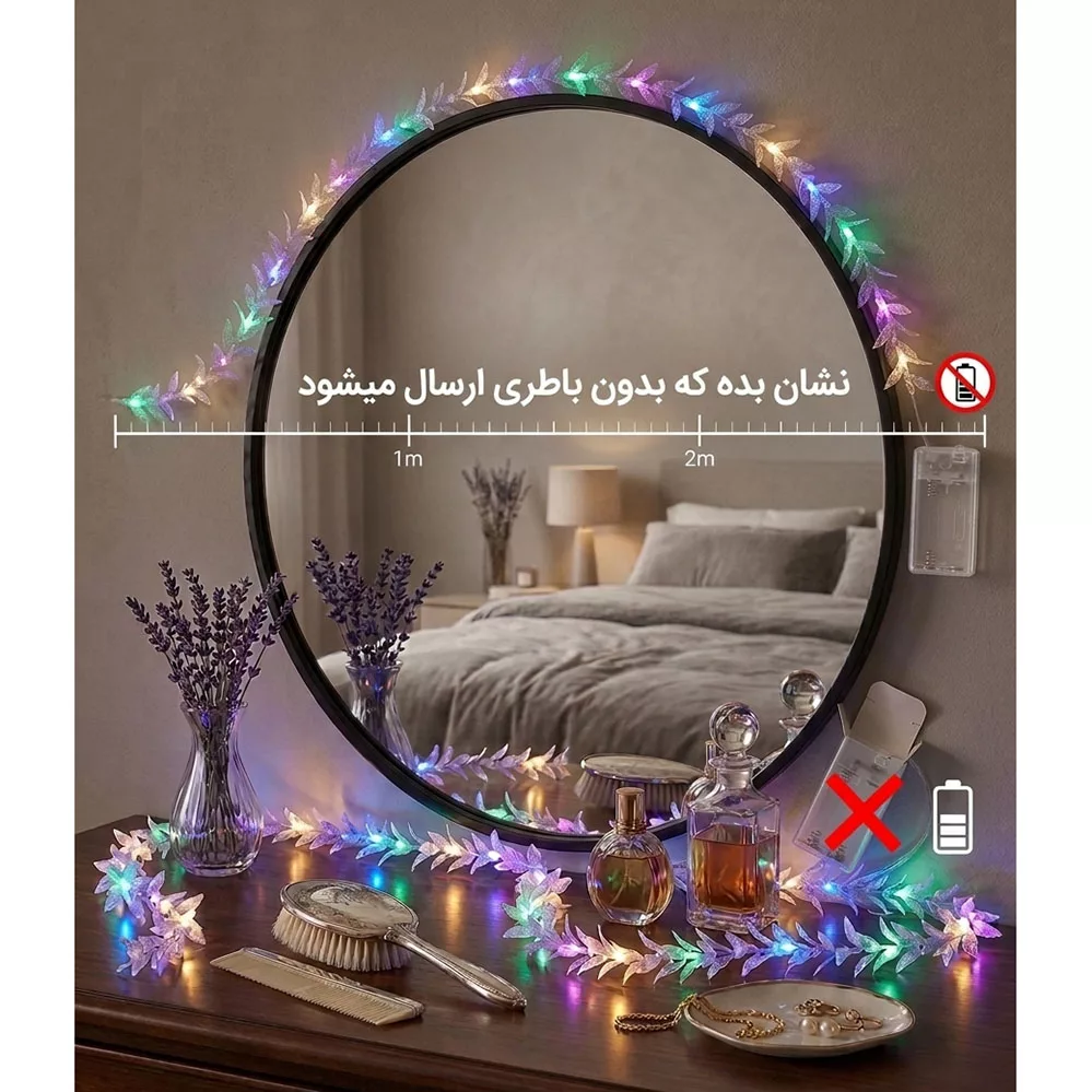 ریسه ال ای دی 3 متری مدل بید مجنون