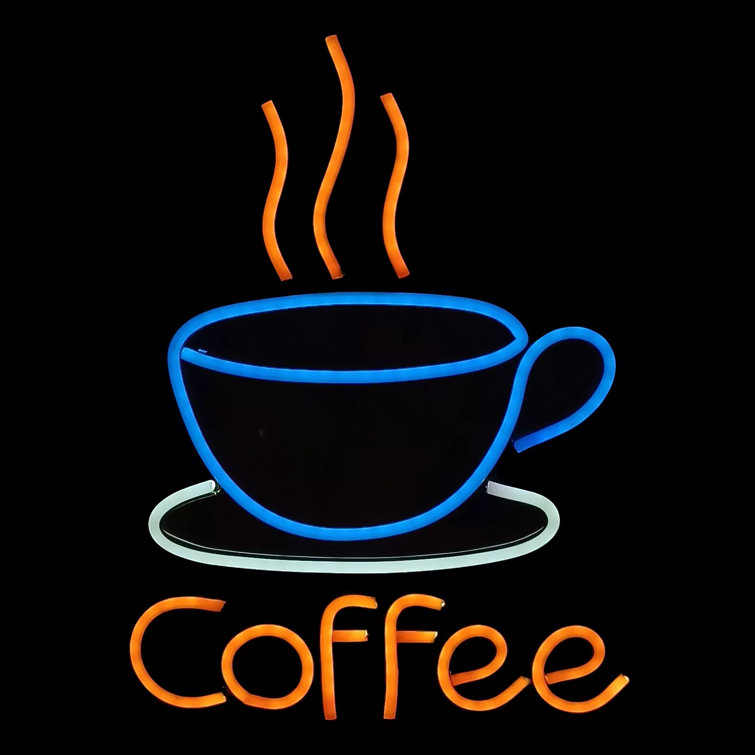 چراغ نئونی طرح coffee کد CO33X24 چراغ نئونی طرح coffee کد CO33X24