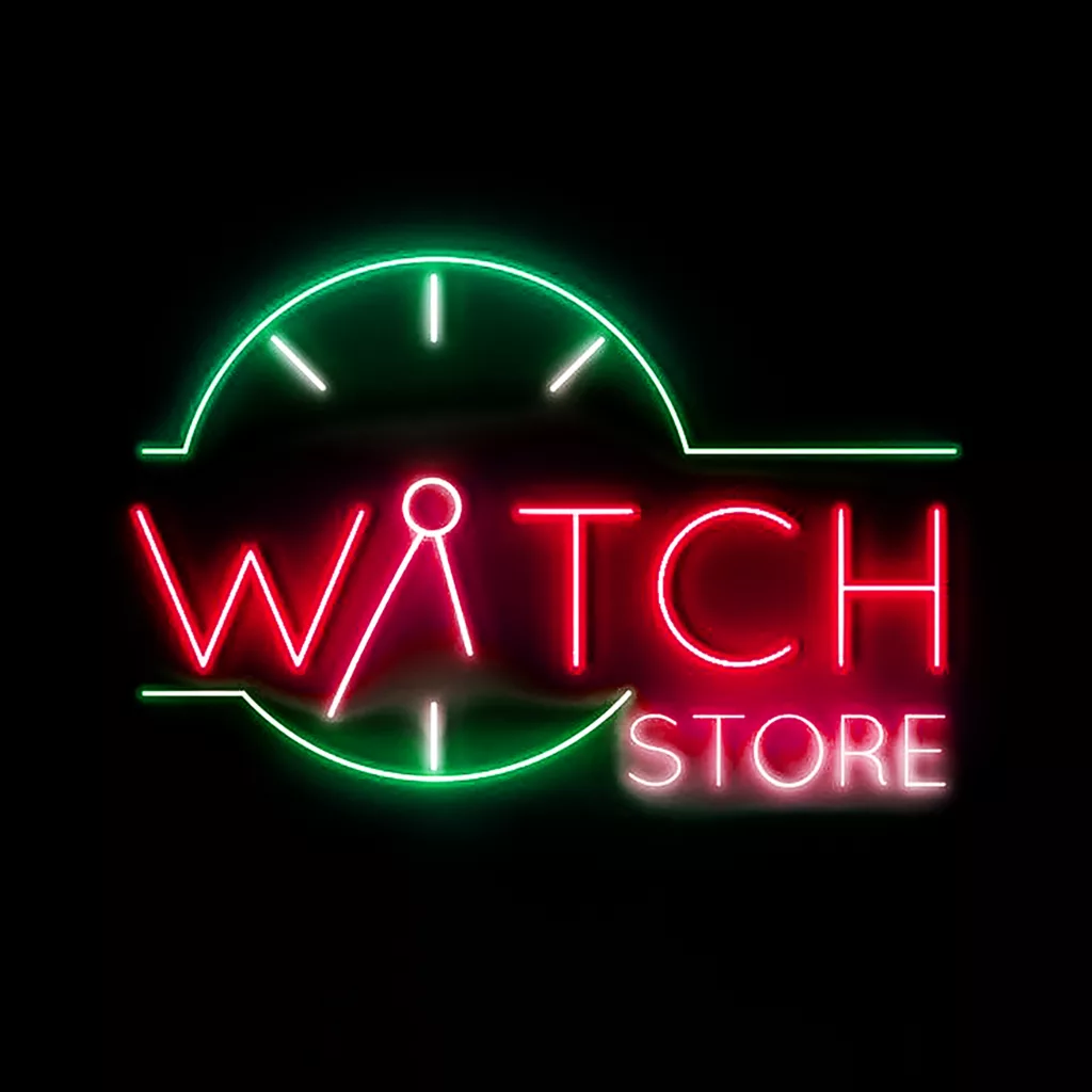 چراغ نئونی مدل ساعت
