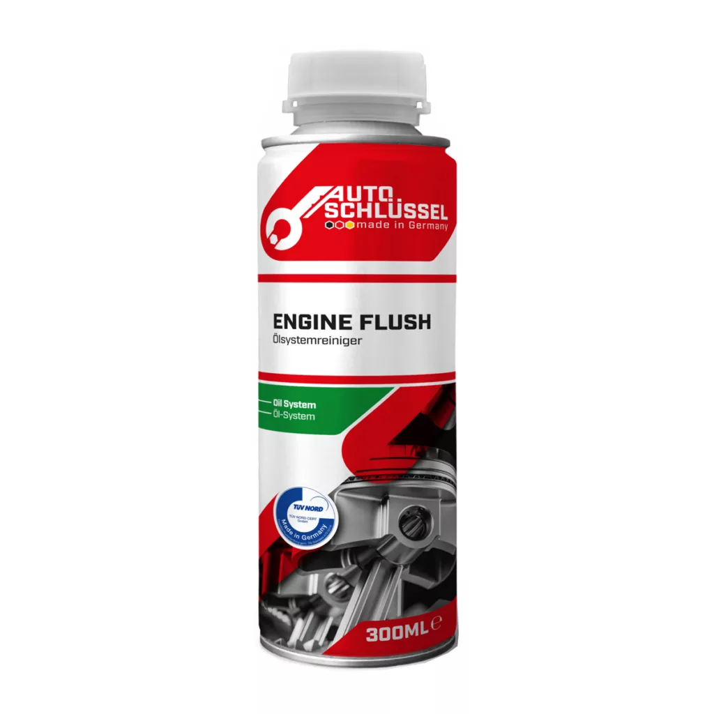 تمیز کننده موتور خودروهای بنزینی اتوشوسل مدل  ENGINE FLUSH حجم 300 میلی لیتر