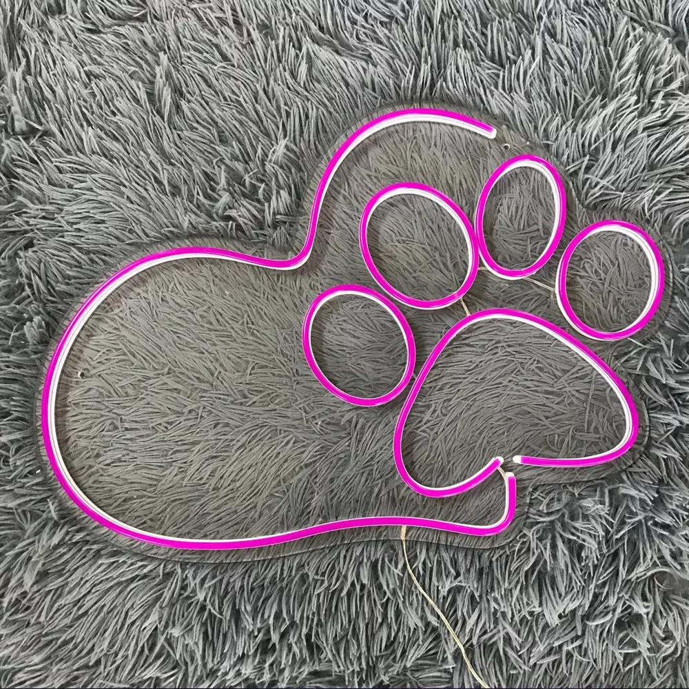 تابلو نئون مدل فلکسی طرح سگ کد G3