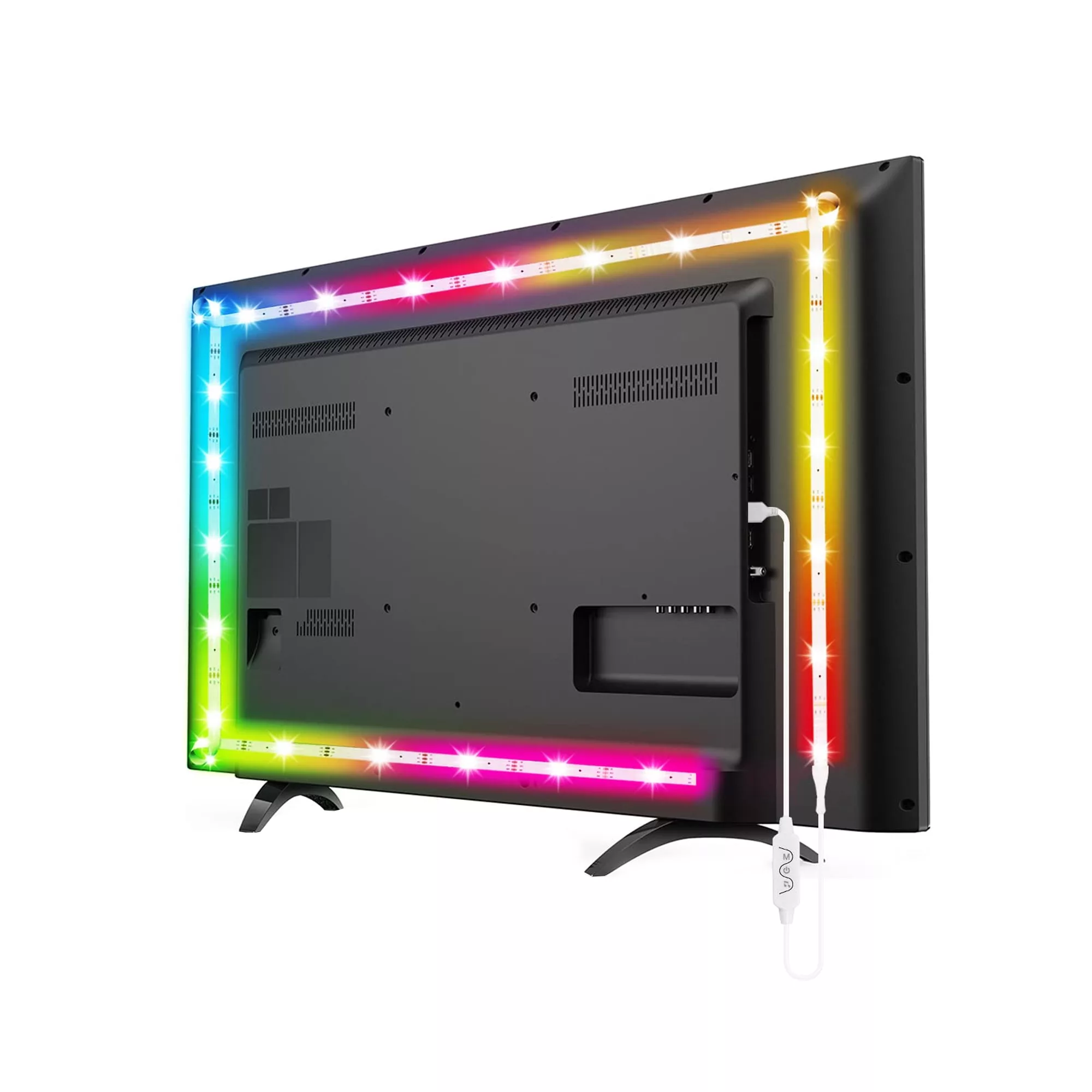 ریسه ال ای دی مدل RGB مولتی کالر بک لایت طول 3 متر